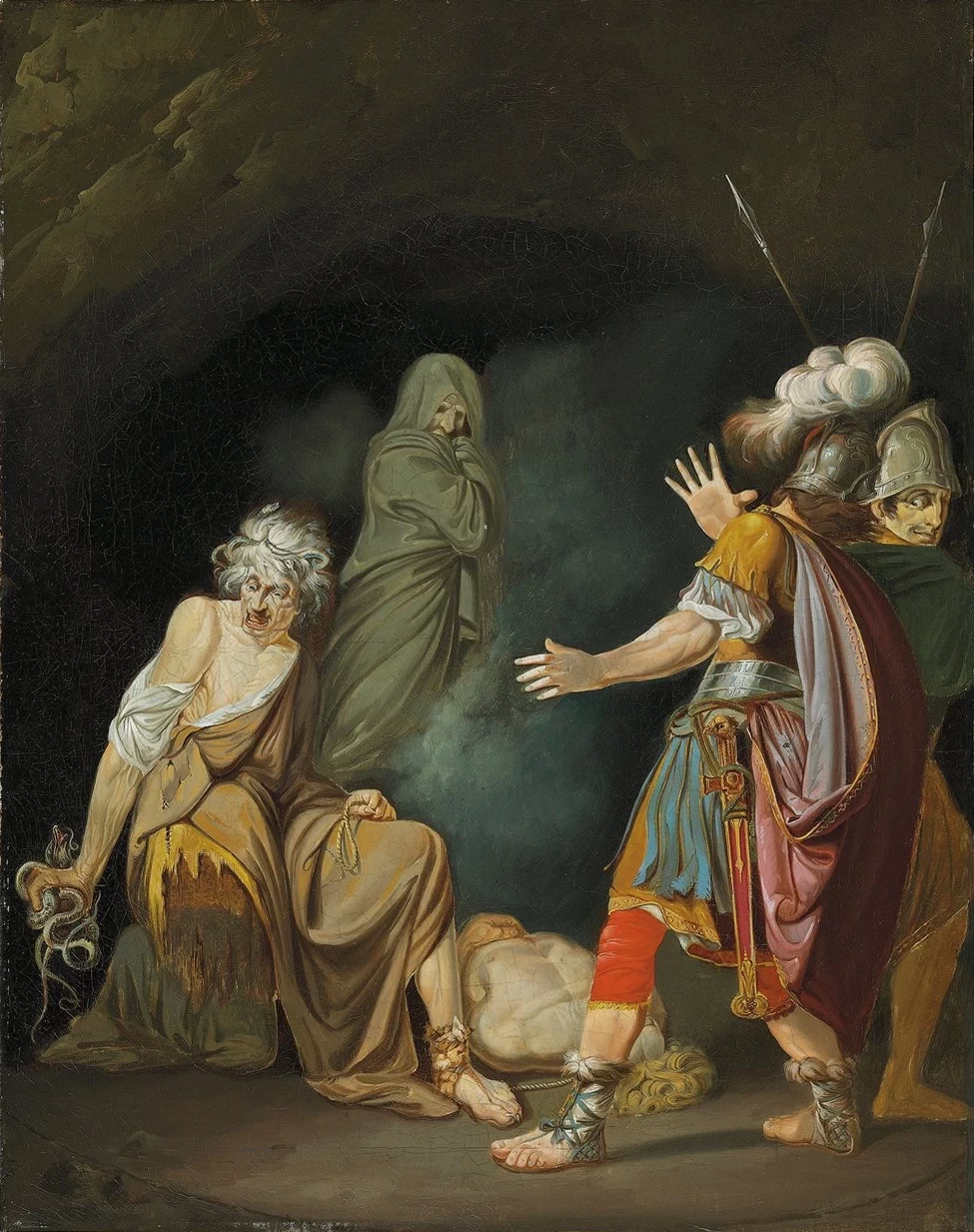 Sesto Pompeo consulta Erichto prima della battaglia di Farsalo